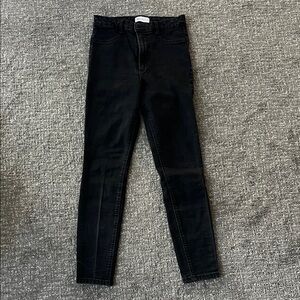 Zara Black high rise Skinny Jeans